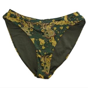 Kitty And Vibe NWT! Snake Print Swim Bottom